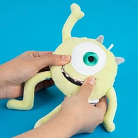 Peluche Para Mascotas Disney  Mike Wazowski Textil Verde