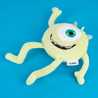 Peluche Para Mascotas Disney  Mike Wazowski Textil Verde