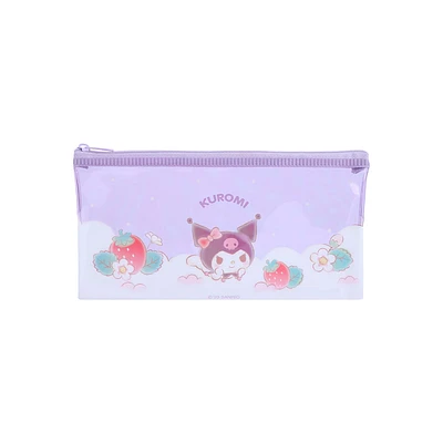 Lapicera Sanrio Kuromi Sintética Morada 20x10 Cm