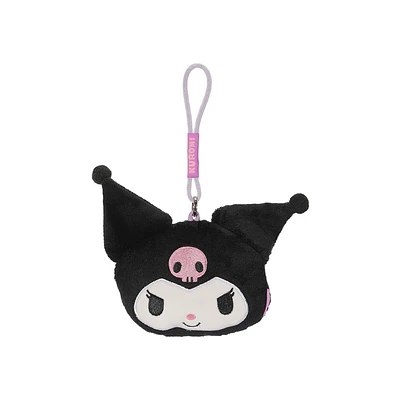 Monedero Sanrio Kuromi Felpa Negro 21x13x2 cm