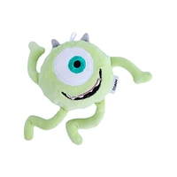 Peluche Para Mascotas Disney  Mike Wazowski Textil Verde