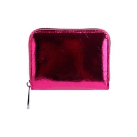 Monedero Textil Rosa 11x9x2 Cm