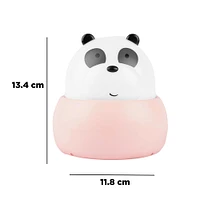 Lámpara We Bare Bears Panda Nocturna Rosa 11.8x11.8x13.4 cm