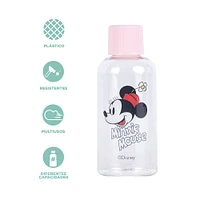 Kit Botellas De Viaje Disney Minnie Mouse Rosas 6 Piezas