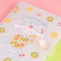 Libreta Sanrio Cinnamoroll Tipo Planificador Azul 11.6x16.5 cm 128 Hojas