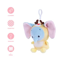 Llavero Disney Dumbo Disfrazado De Reno Felpa 18 cm