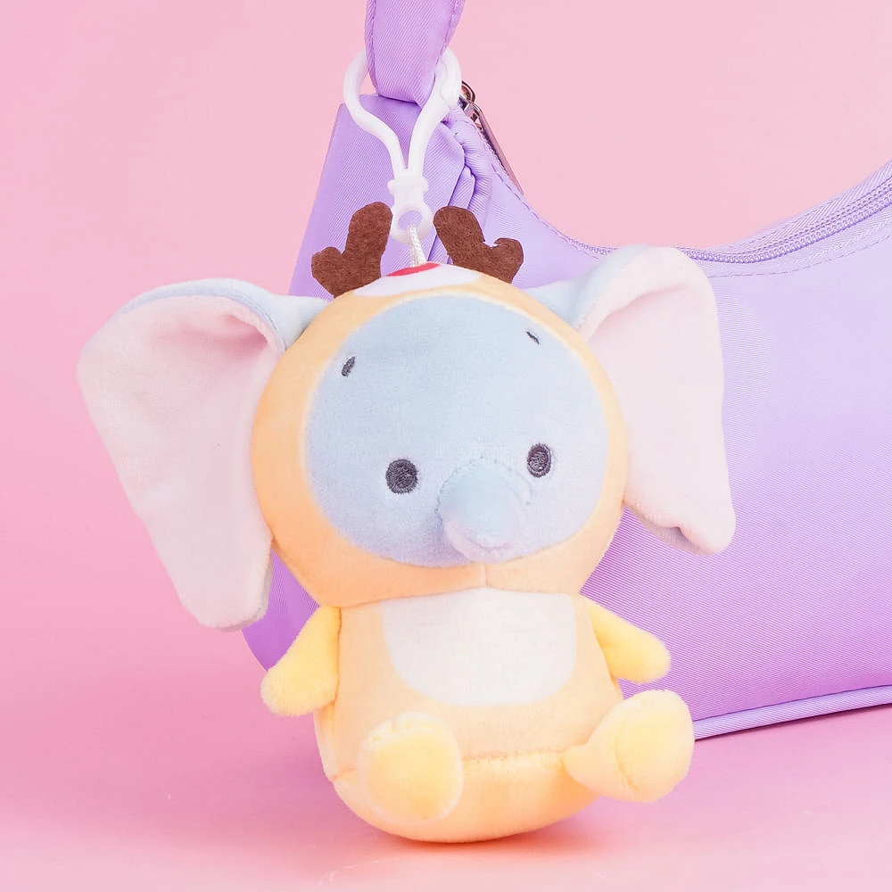 Llavero Disney Dumbo Disfrazado De Reno Felpa 18 cm