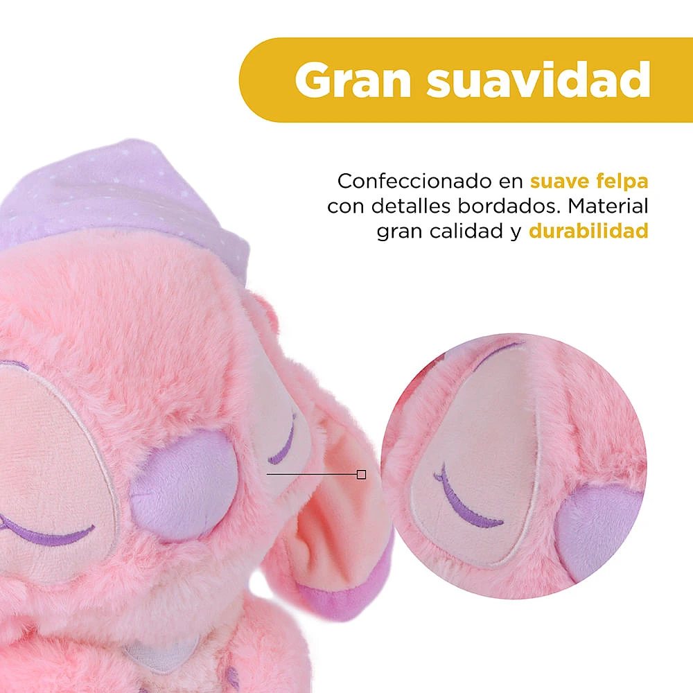 Peluche Disney Angel Felpa Rosa 25x27 cm