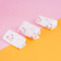 Set Gorros De Baño Sanrio Hello Kitty Sintéticos Unitalla 3 Piezas