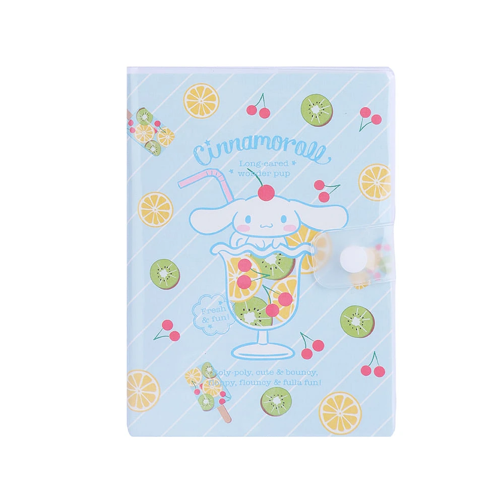 Libreta Sanrio Cinnamoroll Tipo Planificador Azul 11.6x16.5 cm 128 Hojas