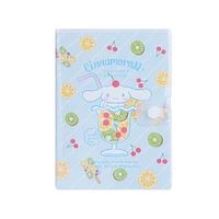 Libreta Sanrio Cinnamoroll Tipo Planificador Azul 11.6x16.5 cm 128 Hojas