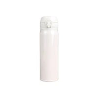 Termo Con Tapa Enroscable Acero Inoxidable Blanco 450 ml