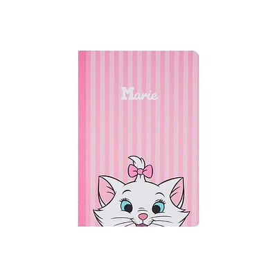 Libreta Disney Marie Rosa 14.5x21 Cm 40 Hojas Rayas