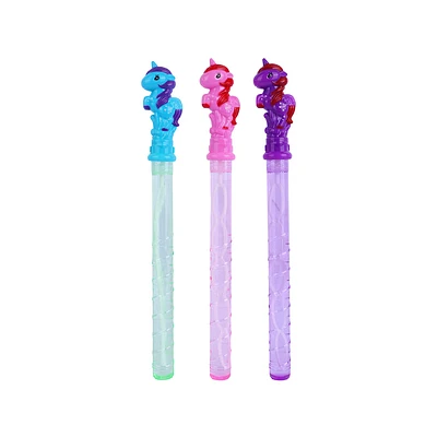 Set Burbujas Unicornios Bubble Wand Multicolor 3 Piezas