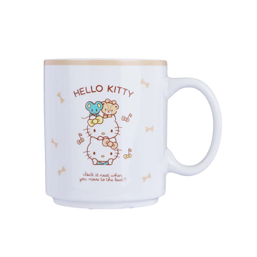 Taza Sanrio Hello Kitty Cerámica Blanca 390 ml