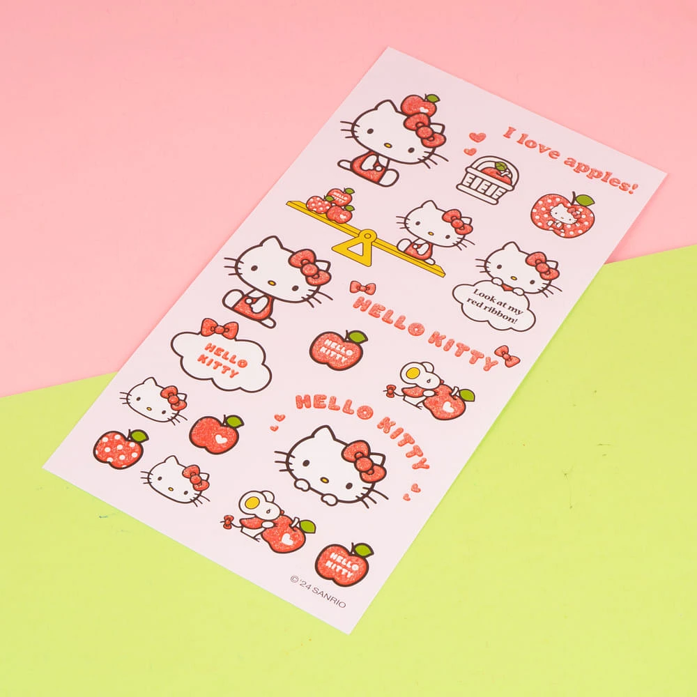 Plantilla De Stickers Sanrio Hello Kitty