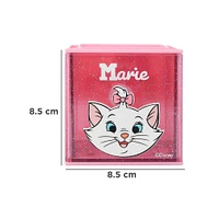 Organizador De Escritorio Disney Marie Con Cajón Sintético Rosa 8.5x8.5 Cm