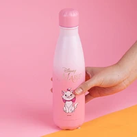 Termo Con Tapa Enroscable Disney Marie Acero Inoxidable Rosa 500 ml