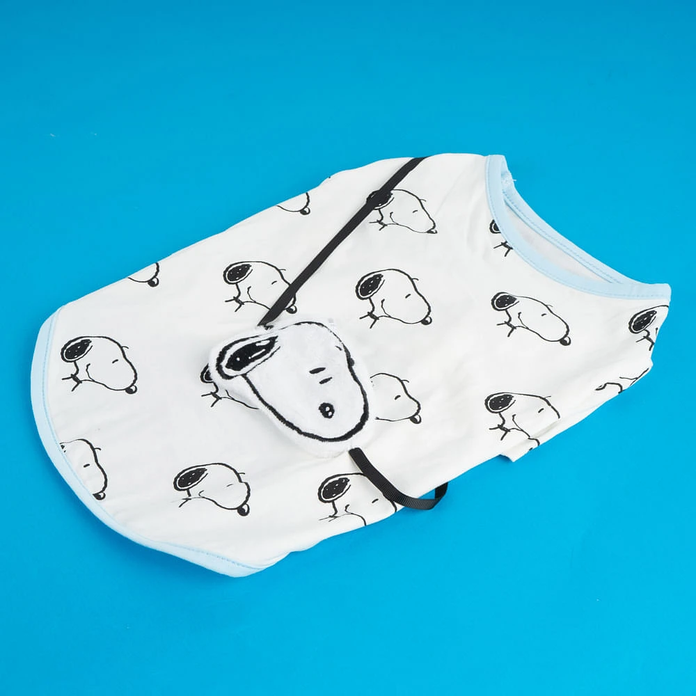 Ropa Para Mascota Snoopy Camisa 94% Algodón