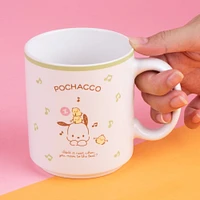 Taza Sanrio Pochacco Cerámica Blanca 390 ml