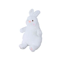 Peluche Conejito Felpa Blanco 34x14 Cm