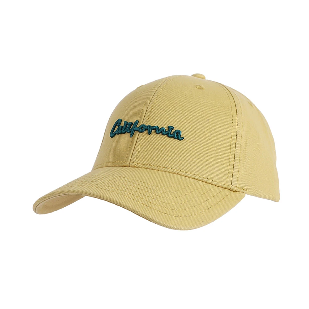 Gorra Tipografía California Mostaza Unitalla