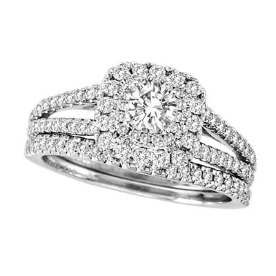 14K  1.17CT DIA BRIDAL RING