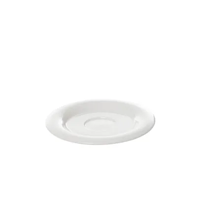 Plato Espresso White Golven 12 cm