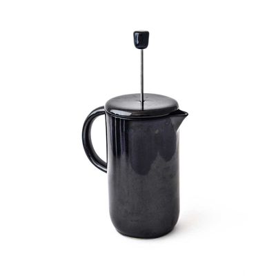 French Press Negro Brilloso 1 Lt