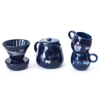 Kit Set Cofee Dripper para dos Zafiro