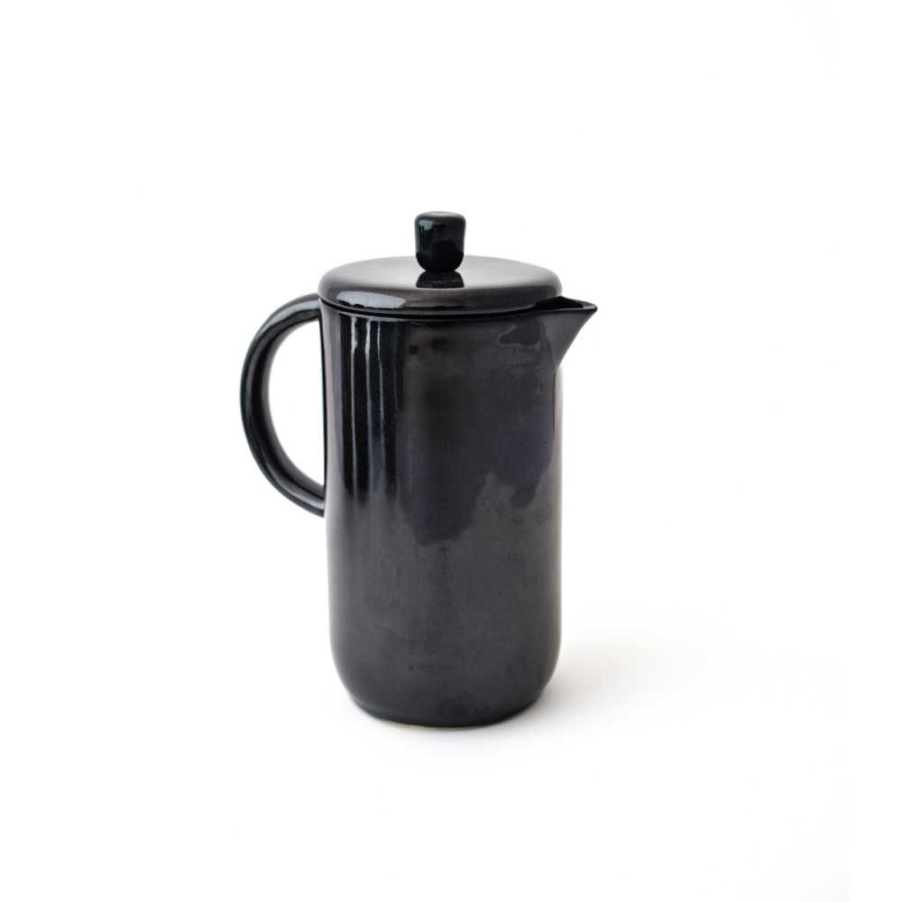 French Press Negro Brilloso 1 Lt