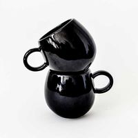 Set 4 Tazas Espresso 80 ML Caviar