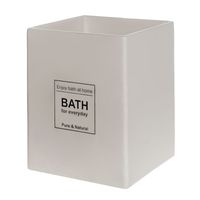 Bote de Basura Bath Blanco