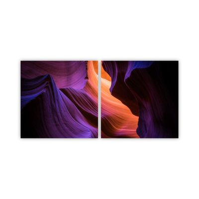 Cuadro Antelope Canyon Canvas díptico