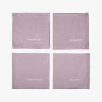 Set 4 Servilletas  Sac Lilac Nirvana