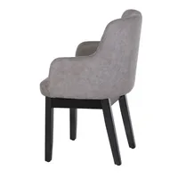 Silla Lecco Silver Negro