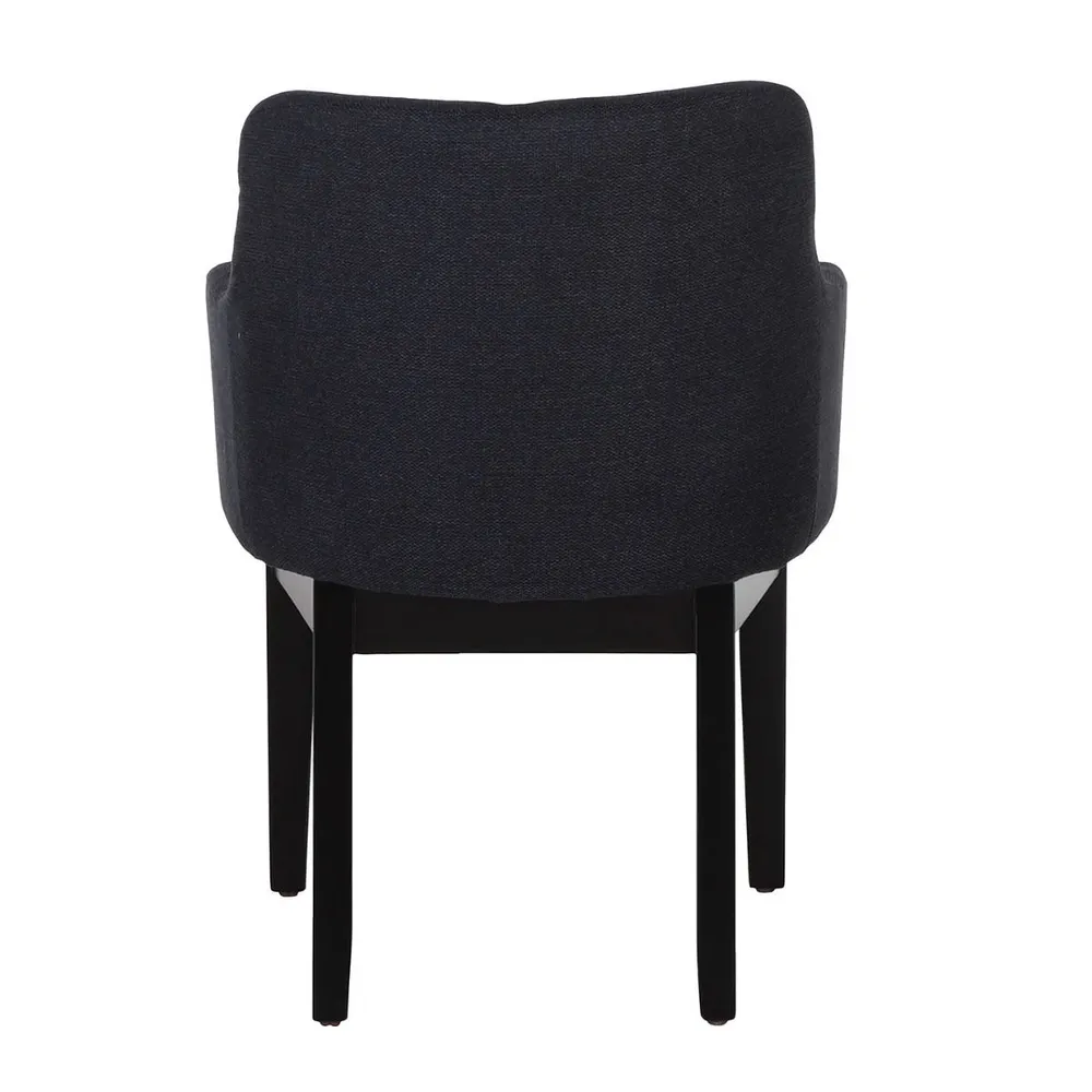 Silla Lecco Charcoal Negro