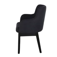 Silla Lecco Charcoal Negro