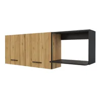 Mueble Superior De Cocina Log Madera Café