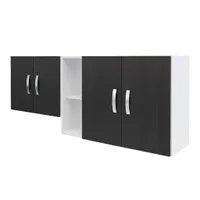 Mueble Superior De Cocina
 Sofia Madera Negro