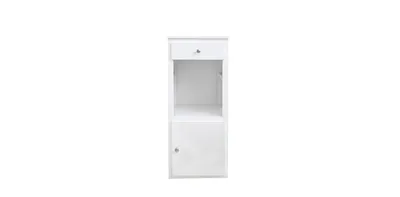 Mueble Auxiliar Daniela Madera Blanco