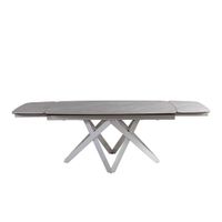 Mesa Comedor Rectangular  Extensible Hazel Kaki Cerámica