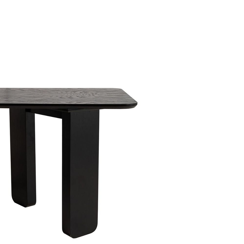 Mesa comedor Rectangular cm Osaka By Alan Soria Negro