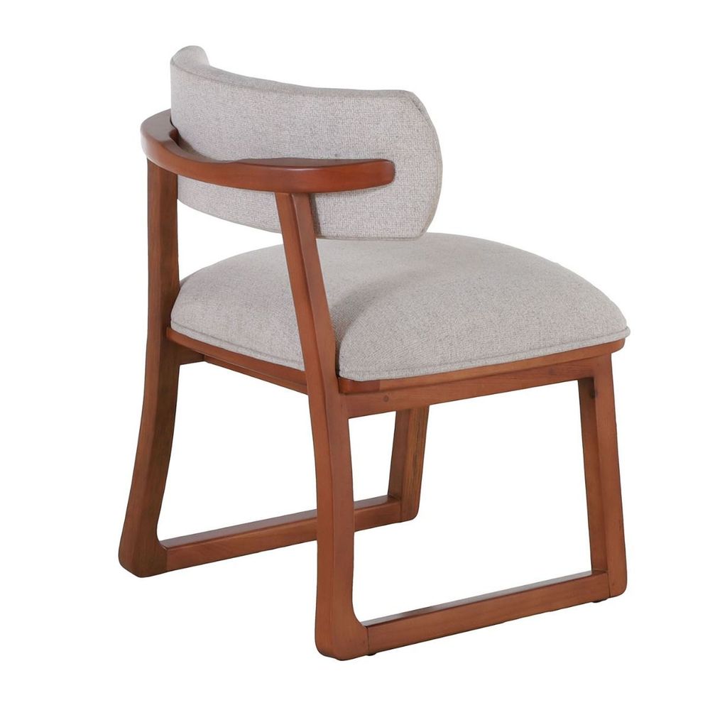 Silla Domani Nogal Beige