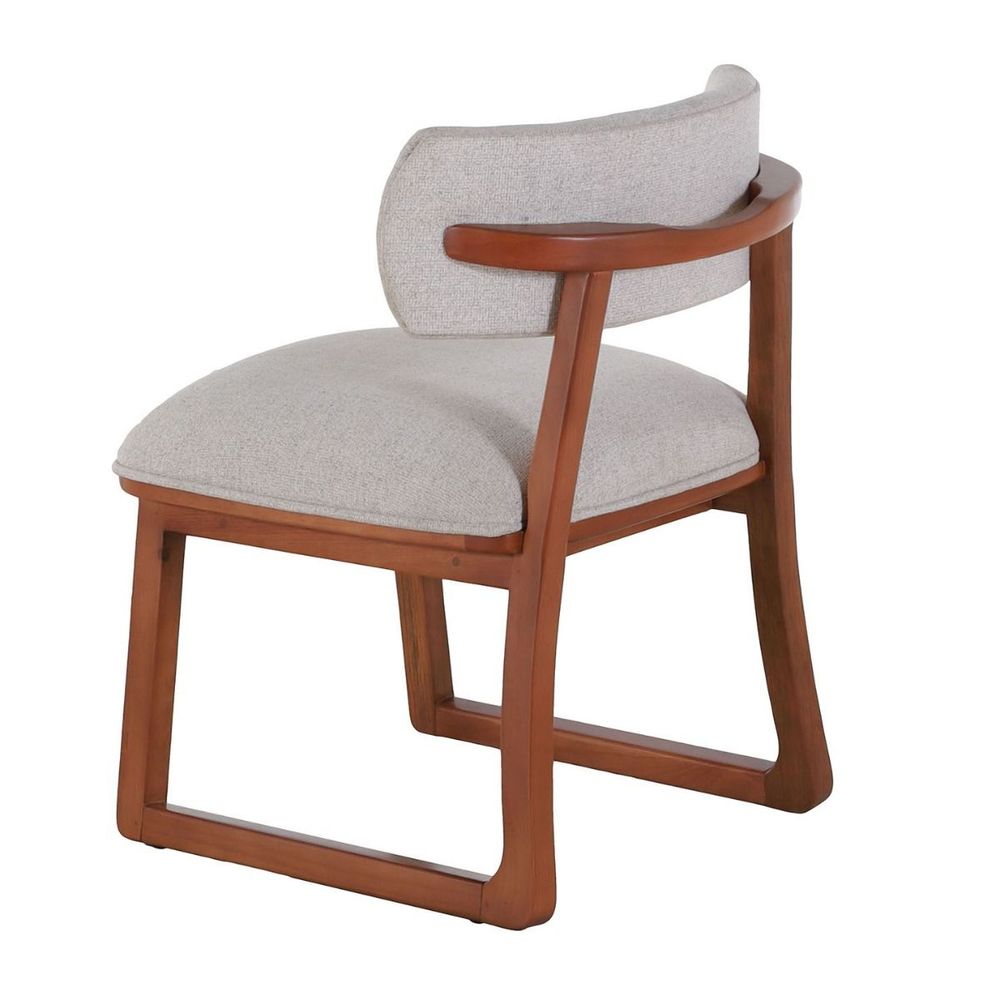 Silla Domani Nogal Beige