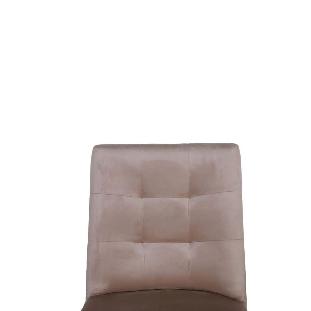 Silla Capitonada Marit Nogal Beige