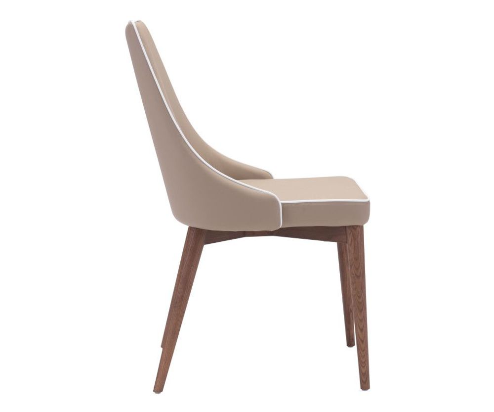 Silla Moor Madera Beige