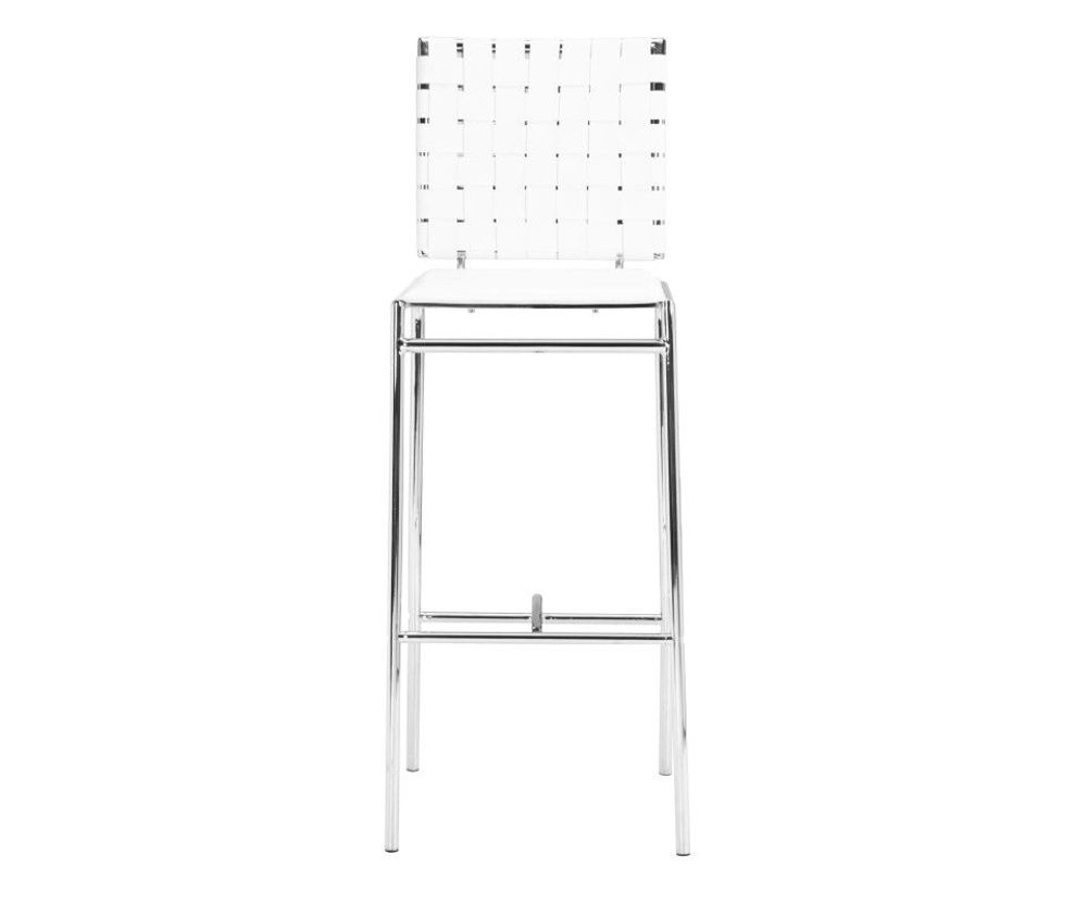 Silla Criss Cross Metal Blanco