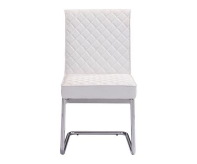 Silla Quilt Metal Blanco