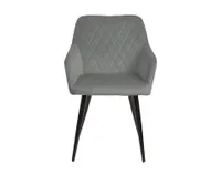 Silla Positano Tela Gris